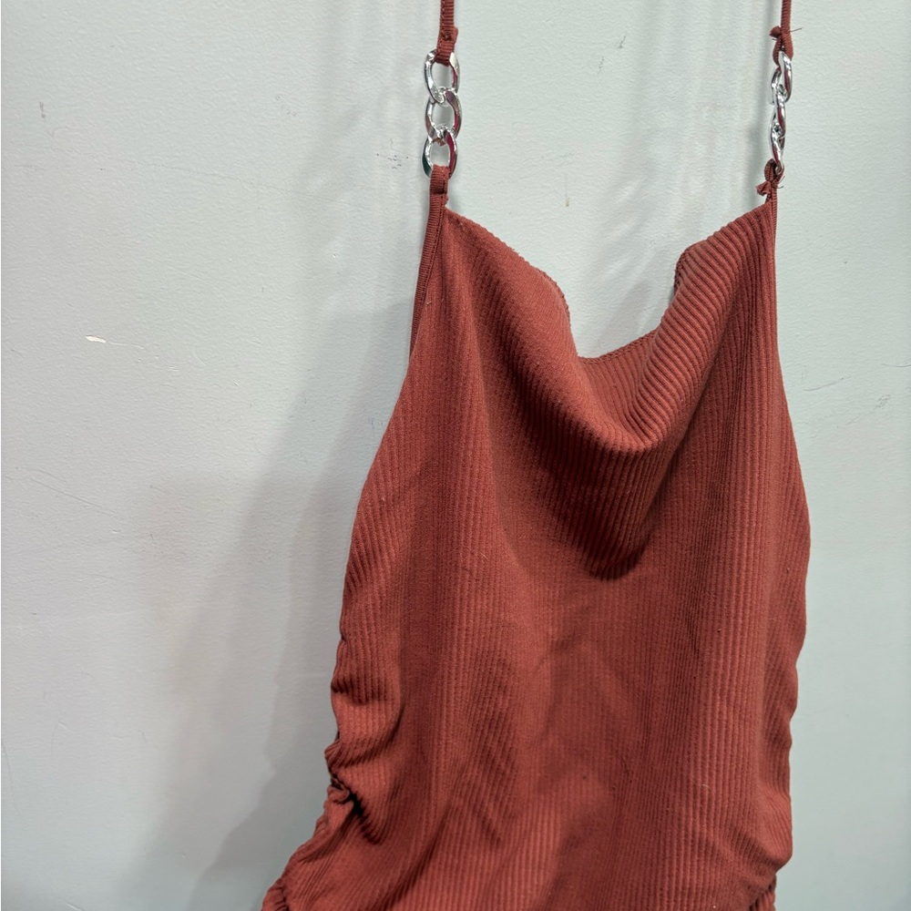 Elegant Rust Brown Women's Bag
